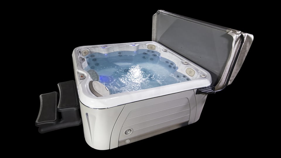 hydropool-serenity-Standard-CoverLifter--Open-Black