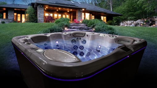 Hydropool-serenity-Hot-Tub-Deluxe-LED-Perimeter-Lighting--Blue-