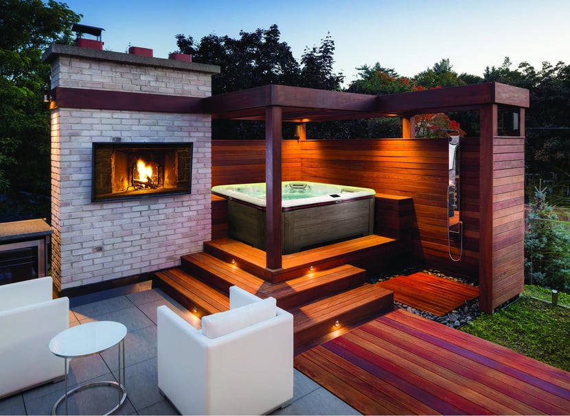 hydropool-midlands-hot-tub-garden